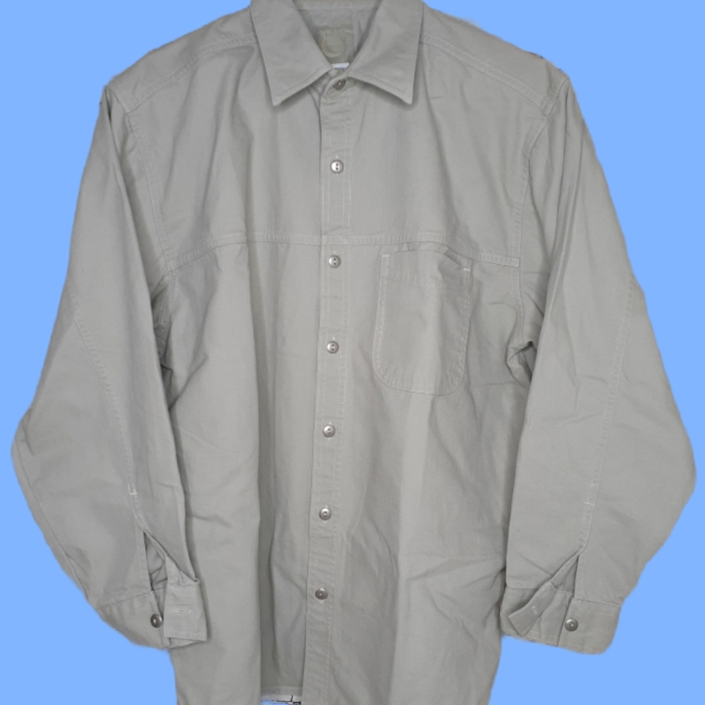 Sun And Moon Men's Long Sleeved Shirt Size Large